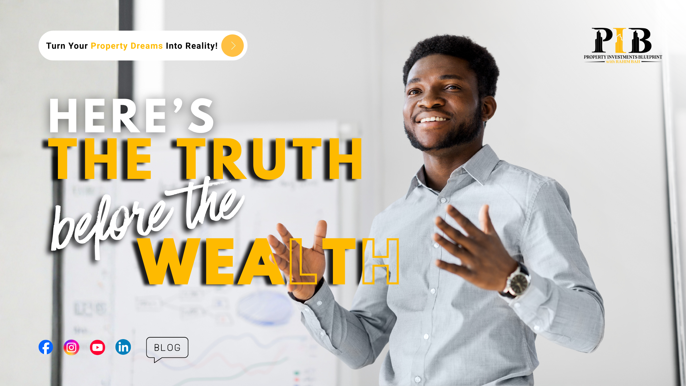 Property Investment Blueprint

15 Property Investment Truths Busy Professionals Need to Know Before Building Wealth
Here's The Truth before the wealth