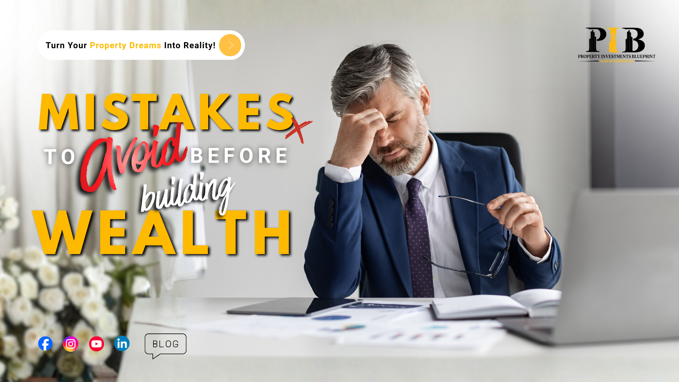 Property Investment Blueprint

5 Property for Investment Mistakes Busy Professionals Must Avoid to Build Real Wealth

Mistakes to avoid before building wealth