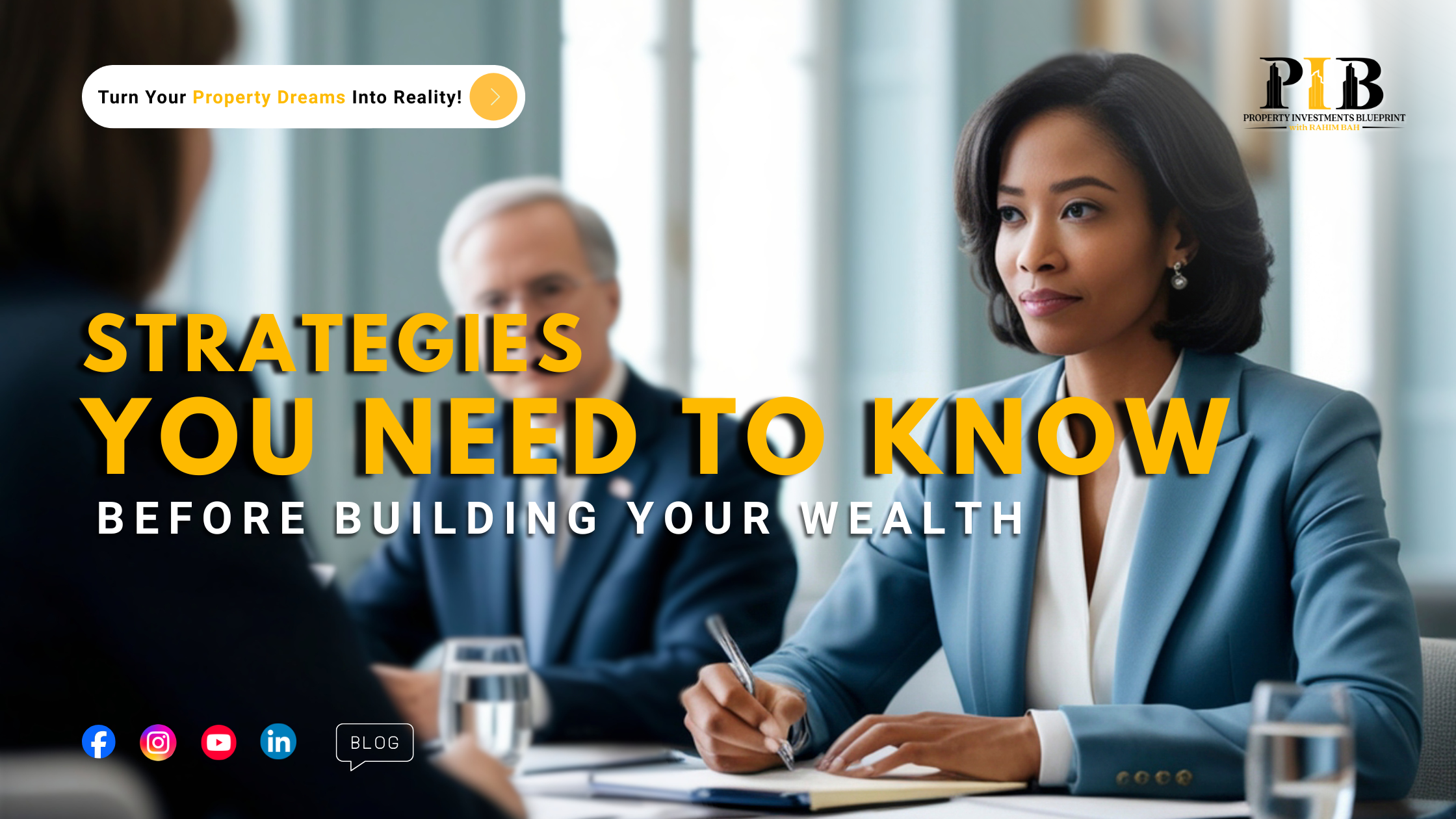 property investment blueprint

15 Property Strategies Busy Professionals Should Understand Before Building Wealth

strategies you need to know before building your wealth