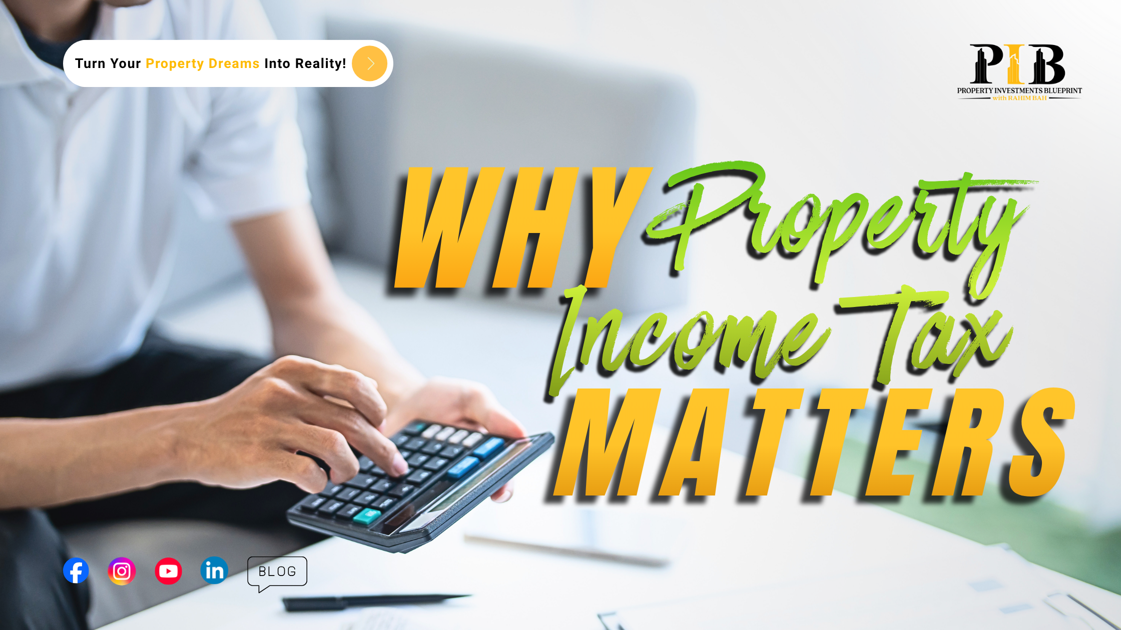 property investment blueprint

7 Property Income Tax Truths Busy Professionals Need to Know Before Building Wealth

Why the property income tax matters